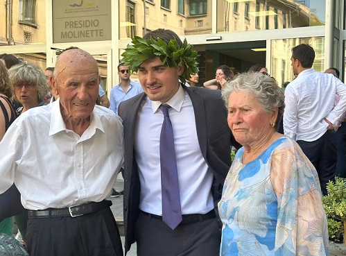 Oglianico: Stefano Lucco Castello si laurea in Medicina con 110 e lode e dignità di stampa