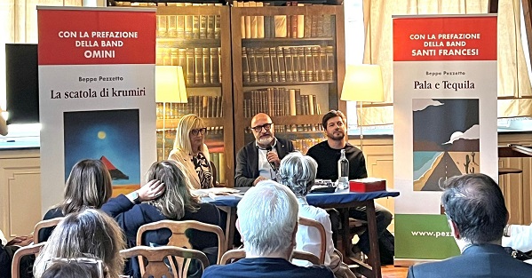 Calorosa accoglienza al Circolo dei lettori di Torino al secondo romanzo di Beppe Pezzetto
