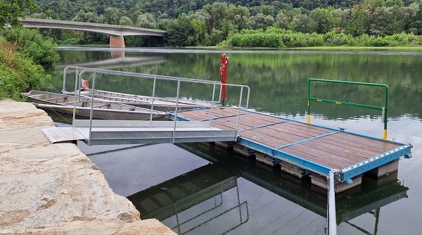 Chivasso, nuovo imbarcadero del parco “Sabiunè”. Domenica 15 settembre l’inaugurazione