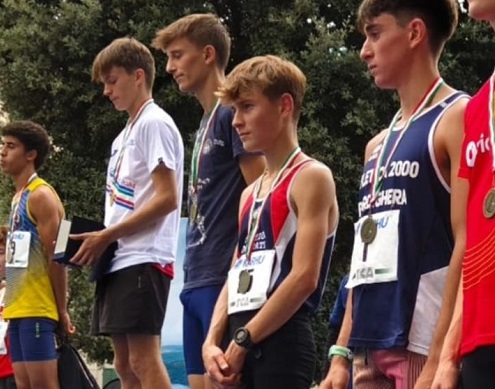 Busano: Atletica leggera, ai Campionati italiano di Arezzo brilla la stella del giovane Stefano Perardi