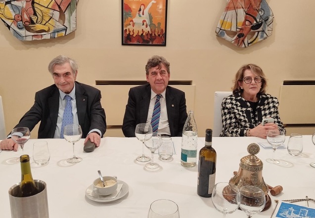 Canavese, Michele Ferraro al Rotary Club: fu uno degli eroi che salvarono dalle fiamme la Sindone