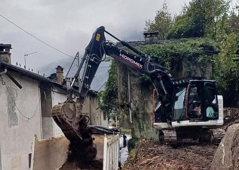 Pont Canavese: sono finalmente ripartiti i lavori per l’ampliamento della strada provinciale 47