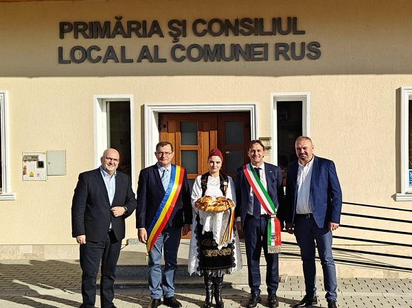 Un incontro in Romania per rafforzare l’amicizia tra le città di Volpiano e di Rus