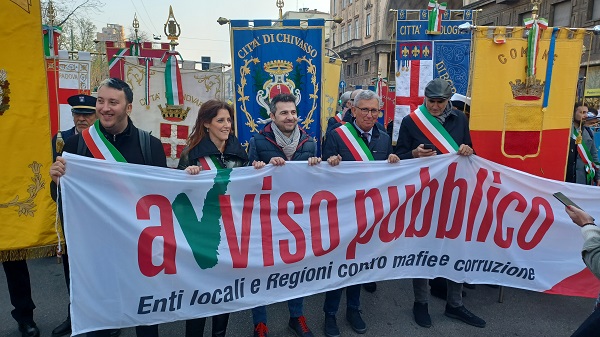 Chivasso, il 25 marzo l’Amministrazione comunale promuove la marcia per la legalità