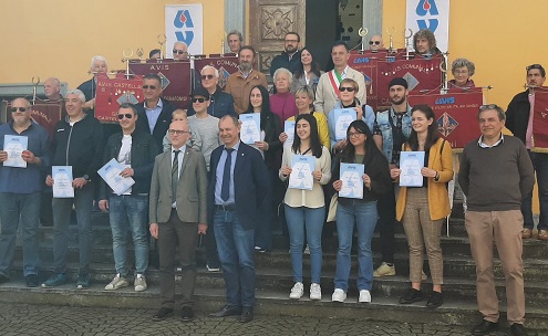 Oglianico, Avis in festa per il 55° anniversario di fondazione. Tutti i nomi dei donatori premiati