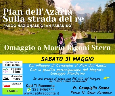 Ronco Canavese rende omaggio a Mario Rigoni Stern: escursione, letture e un incontro con il suo biografo