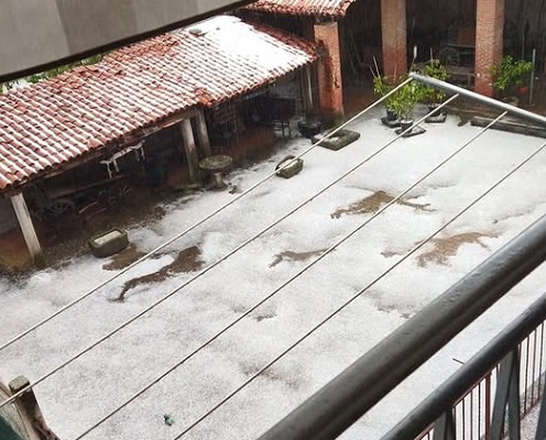 Maltempo nel Canavese: fortissima grandinata colpisce Strambino e dintorni, allerta meteo confermata