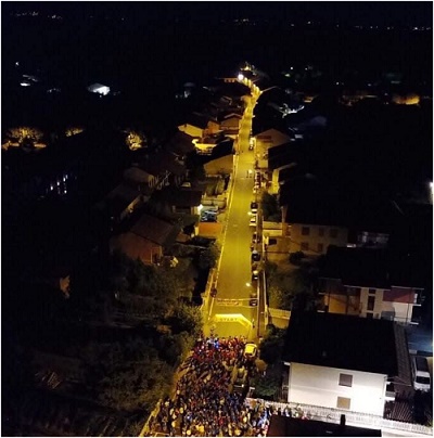 Bosconero si accende con la decima “Millelumini”: corsa, emozioni e solidarietà nella notte del 25 luglio