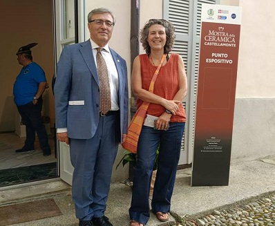 Castellamonte alla 64ª Mostra della Ceramica: ospiti internazionali Franca Bertani e Valerie Mattioda