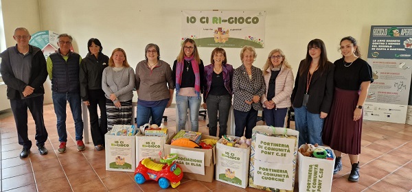 Canavese, con “Io ci Rigioco” i giocattoli usati diventano dono: scuole e famiglie protagoniste del progetto Teknoservice