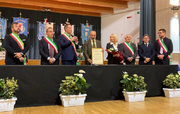 Agliè, Bairo, Ciconio, Ozegna e Torre Canavese: cittadinanza onoraria al Luogotenente dei carabinieri Angelo Pilia