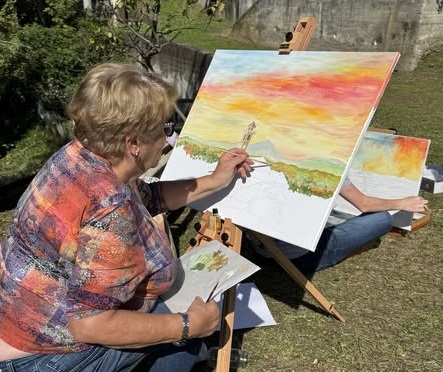 Muriaglio si colora di creatività: successo strepitoso di pubblico per l’attesa estemporanea di pittura 2025