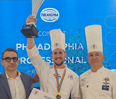 Sparone: il giovane chef Martin Magnino trionfa a Milano: primo al contest Philadelphia Professional di Host 2025