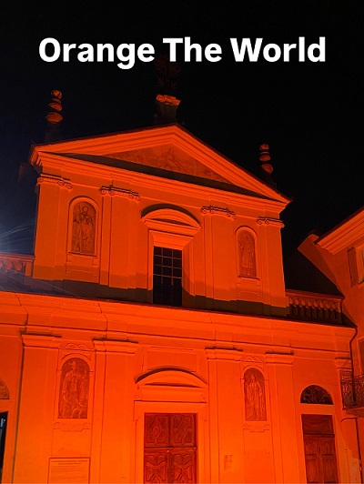 Rivarolo si tinge di arancione: camminata silenziosa e iniziative in città per dire no alla violenza sulle donne