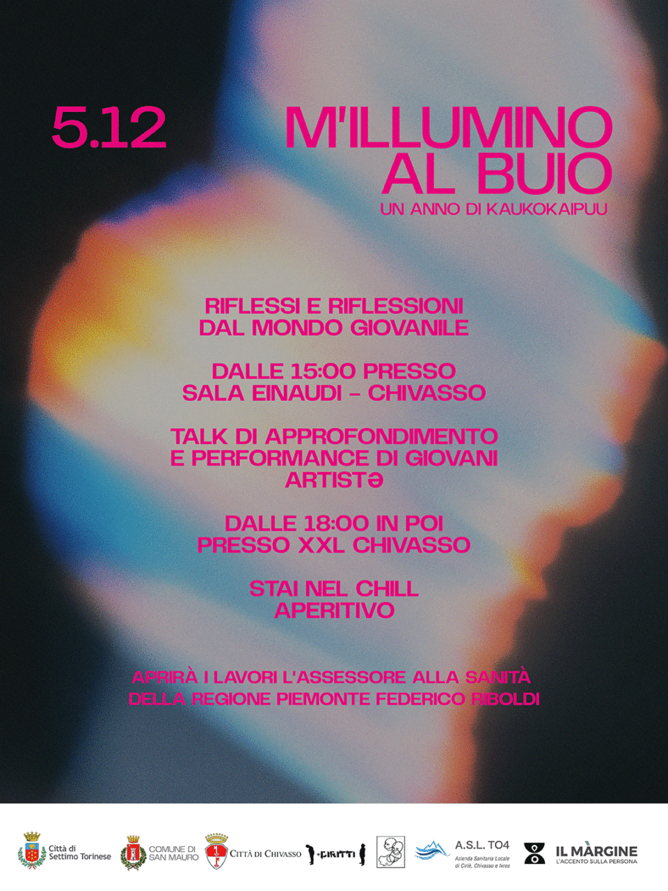 M’illumino al buio: a Chivasso nasce il Cantiere Giovani dell’Asl T04 che dà voce e spazio ai ragazzi “invisibili”