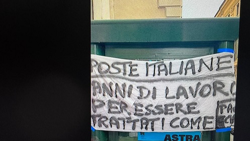 Dramma occupazionale: il “caso” Postalcoop di Ciriè lascia senza lavoro e senza stipendio 36 lavoratori