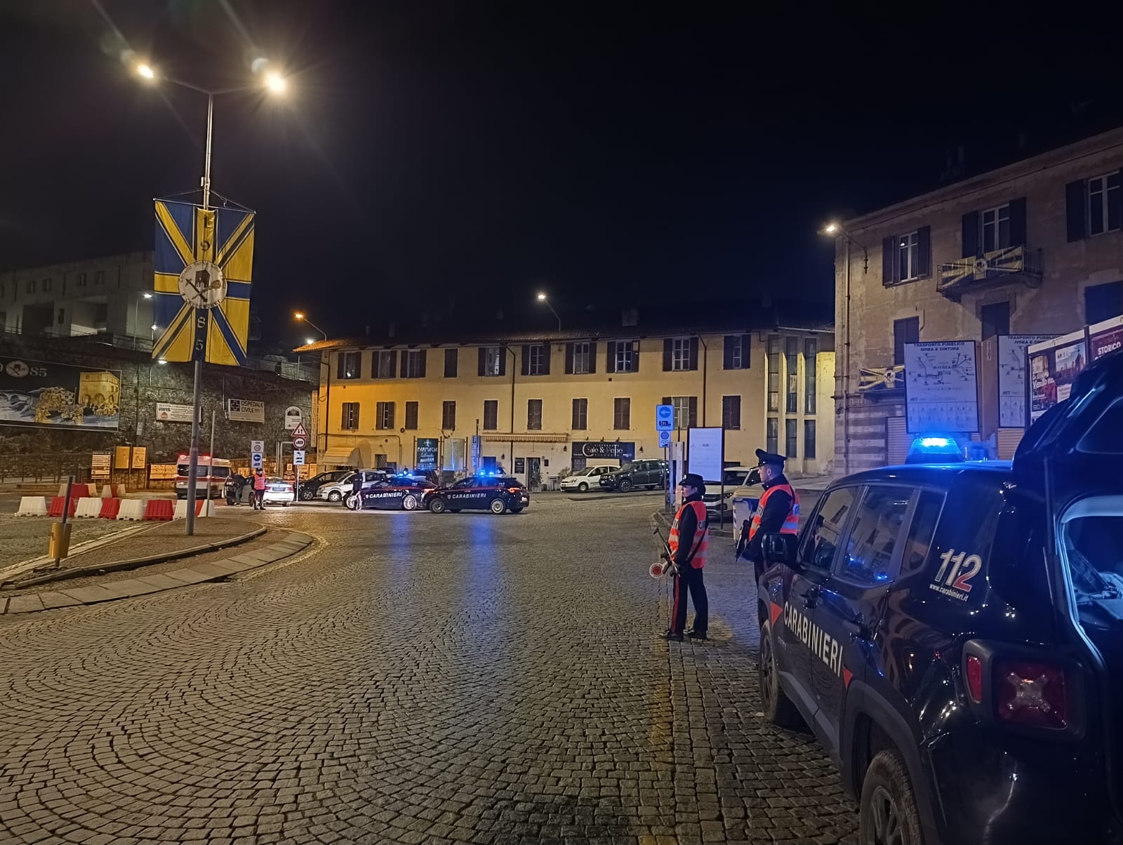 Carnevale di Ivrea, controlli straordinari dei carabinieri: due denunce per guida in stato di ebbrezza