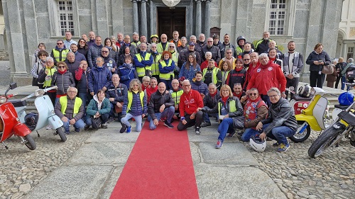 Vespa Club Chivasso a Oropa per la tradizionale benedizione: attesa per il raduno internazionale di maggio