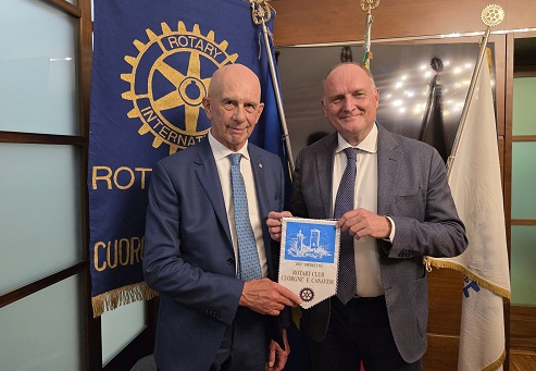 Cuorgnè, il professor Guido Saracco ospite del Rotary Club: “Tecnologia e umanità devono crescere insieme”