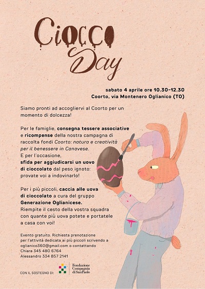 “Ciocco Day” a Oglianico: una mattinata di dolcezza per famiglie e bambini a cura dell’associazione “Coorto”