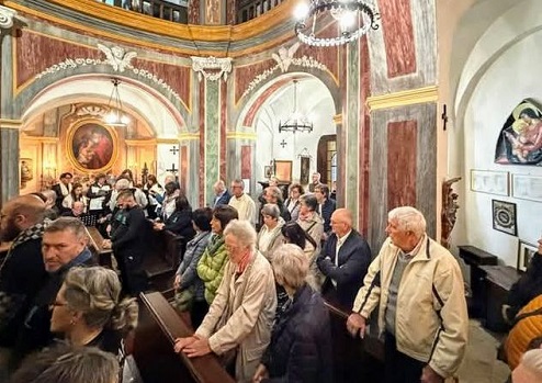 Agliè, oltre 120 persone alla festa del Santuario Santa Maria della Rotonda: “Qui la fragilità diventa rinascita”