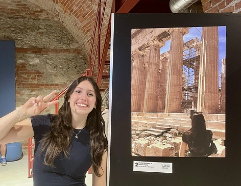 Dal Partenone in restauro un messaggio sulla democrazia: studentessa torinese premiata al Salone Off