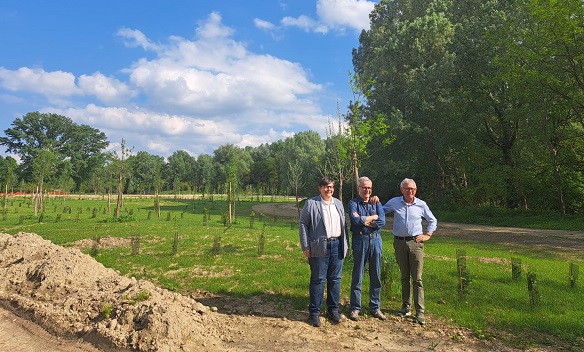 Chivasso, riapre parzialmente il Parco del Sabiunè: torna percorribile il collegamento ciclopedonale