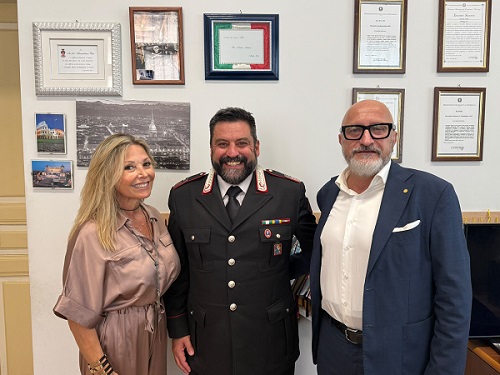 Il luogotenente Massimiliano Usai lascia Torino San Salvario: guiderà la Sezione Operativa dei Carabinieri di Venaria