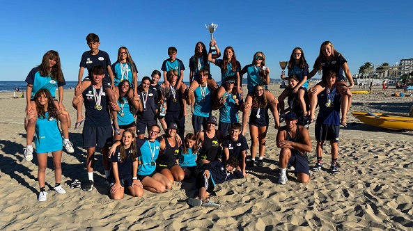 RICCIONE – Nuotatori Canavesani campioni tra i Cadetti: tre podi di società agli Italiani di surf lifesaving