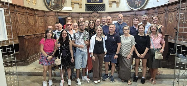 CHIVASSO – Arte e inclusione, si chiude “Come un Pittore”: nasce il gruppo “Noi colori diversi”