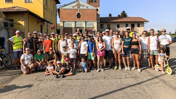 Oglianico, cinquanta “temerari” sfidano il caldo africano per la 40ª edizione di “Tuttinbici” dell’Avis