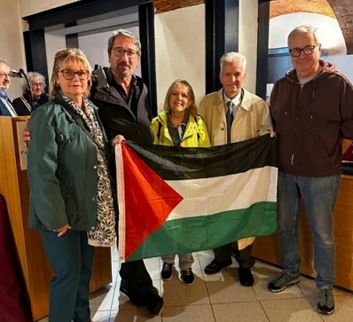 Chivasso, il console palestinese Hani Gaber incontra Sinistra Italiana: al centro pace e diritti